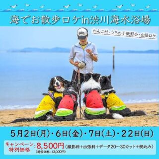 海でお散歩ロケin渋川海水浴場🌊開催決定！