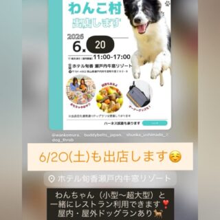 出店のお知らせ